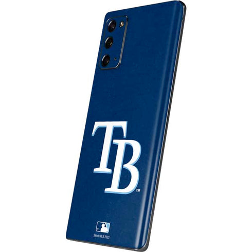 MLB Tampa Bay Rays - Solid Distressed Galaxy Note20 5G Skin