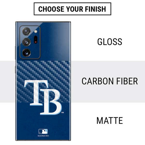 MLB Tampa Bay Rays - Solid Distressed Galaxy Note20 Ultra 5G Skin