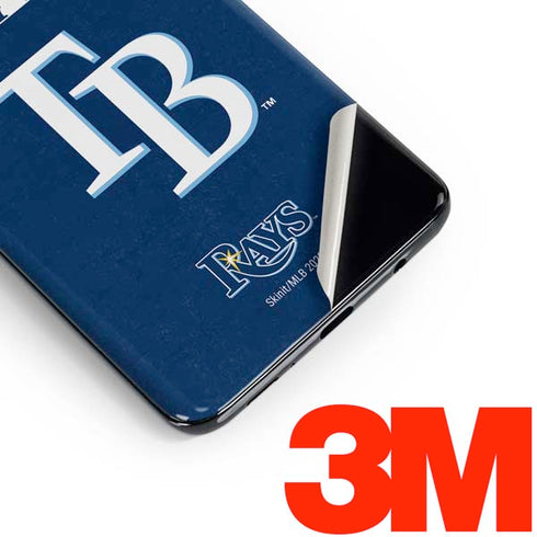 MLB Tampa Bay Rays - Solid Distressed Galaxy S10 Plus Skin