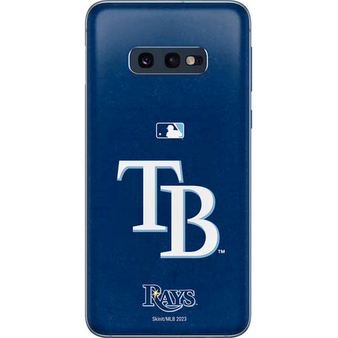 MLB Tampa Bay Rays - Solid Distressed Galaxy S10e Skin
