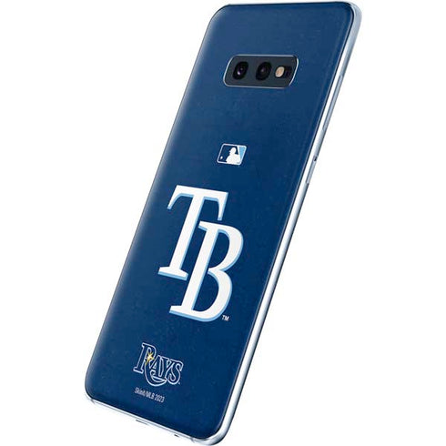 MLB Tampa Bay Rays - Solid Distressed Galaxy S10e Skin