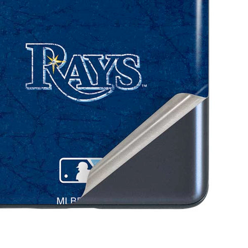 MLB Tampa Bay Rays - Solid Distressed Galaxy S20 Fan Edition Skin