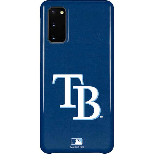 MLB Tampa Bay Rays - Solid Distressed Galaxy S20 Lite Case