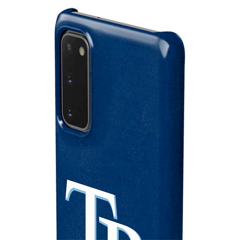 MLB Tampa Bay Rays - Solid Distressed Galaxy S20 Lite Case