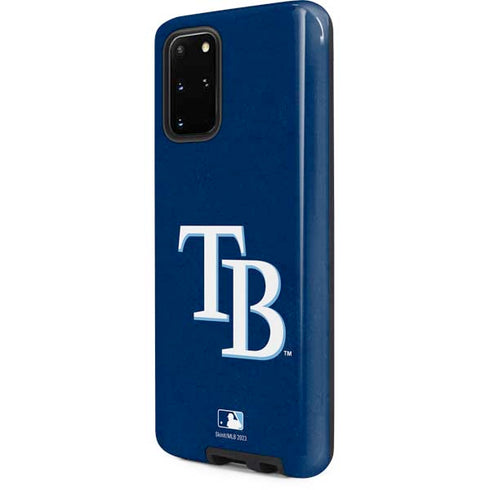 MLB Tampa Bay Rays - Solid Distressed Galaxy S20 Plus Pro Case