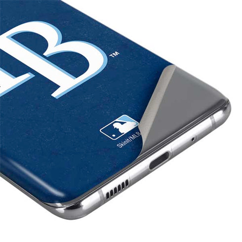 MLB Tampa Bay Rays - Solid Distressed Galaxy S20 Plus Skin