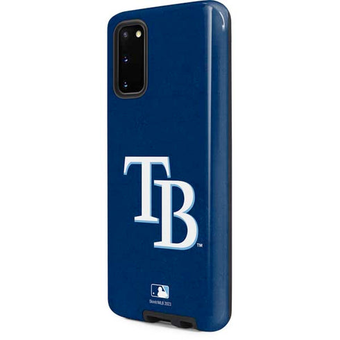 MLB Tampa Bay Rays - Solid Distressed Galaxy S20 Pro Case