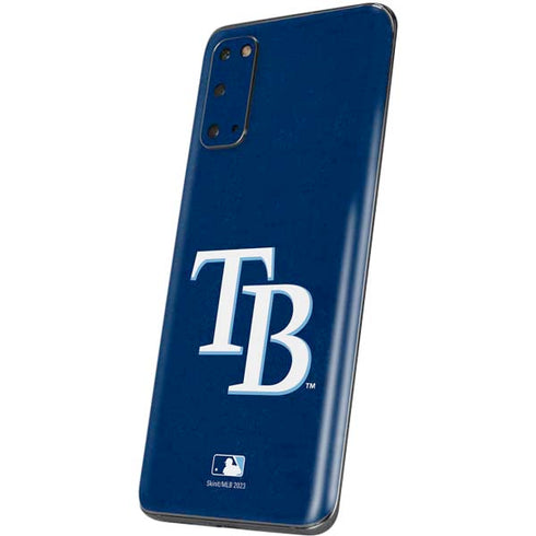 MLB Tampa Bay Rays - Solid Distressed Galaxy S20 Skin