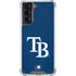 MLB Tampa Bay Rays - Solid Distressed Galaxy S21 5G Clear Case
