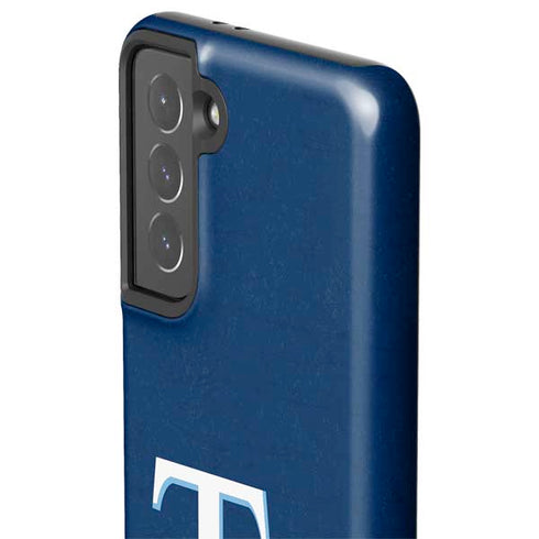 MLB Tampa Bay Rays - Solid Distressed Galaxy S21 5G Pro Case
