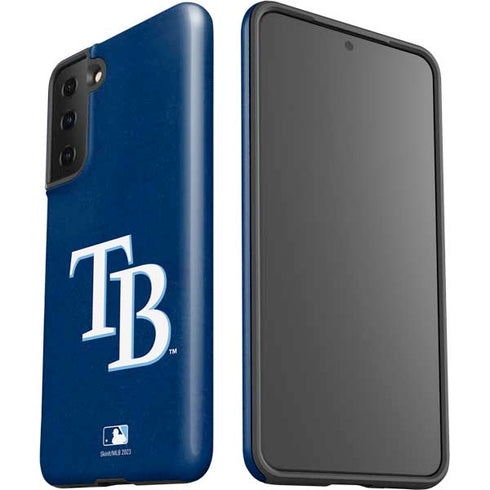 MLB Tampa Bay Rays - Solid Distressed Galaxy S21 Plus 5G Pro Case