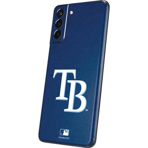 MLB Tampa Bay Rays - Solid Distressed Galaxy S21 Plus 5G Skin