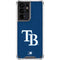 MLB Tampa Bay Rays - Solid Distressed Galaxy S21 Ultra 5G Clear Case