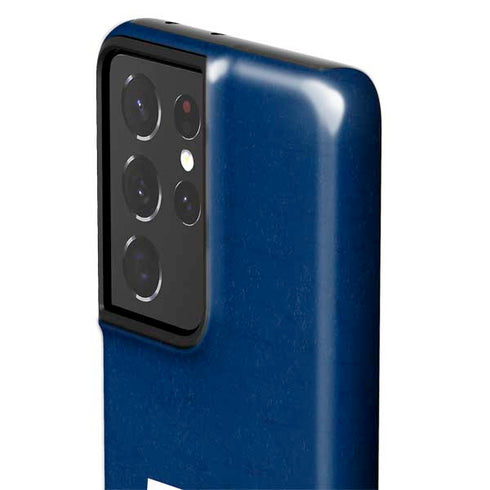 MLB Tampa Bay Rays - Solid Distressed Galaxy S21 Ultra 5G Pro Case