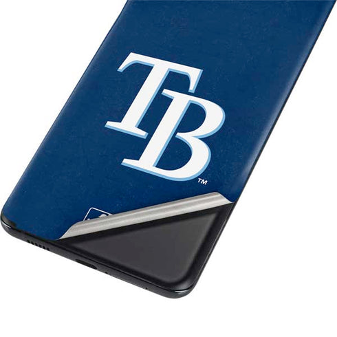 MLB Tampa Bay Rays - Solid Distressed Galaxy S21 Ultra 5G Skin