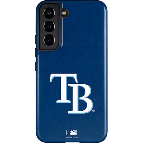 MLB Tampa Bay Rays - Solid Distressed Galaxy S22 Pro Case