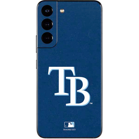 MLB Tampa Bay Rays - Solid Distressed Galaxy S22 Skin