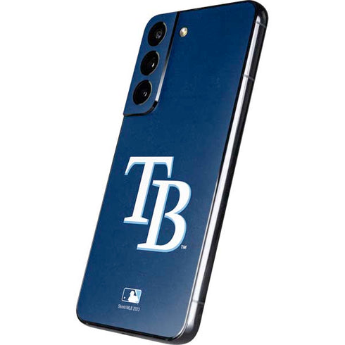 MLB Tampa Bay Rays - Solid Distressed Galaxy S22 Skin