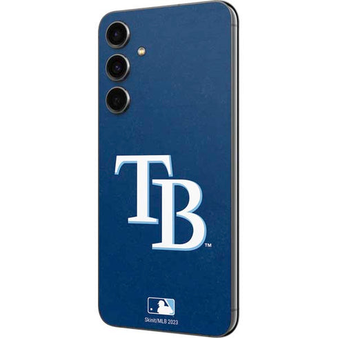 MLB Tampa Bay Rays - Solid Distressed Galaxy S23 FE Skin