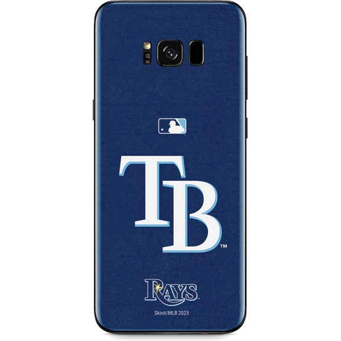 MLB Tampa Bay Rays - Solid Distressed Galaxy S8 Plus Skin