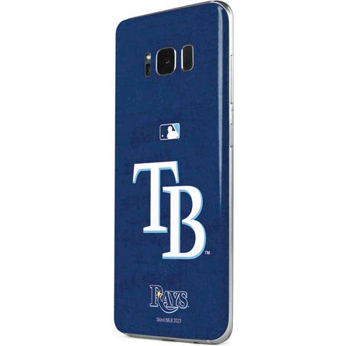 MLB Tampa Bay Rays - Solid Distressed Galaxy S8 Skin