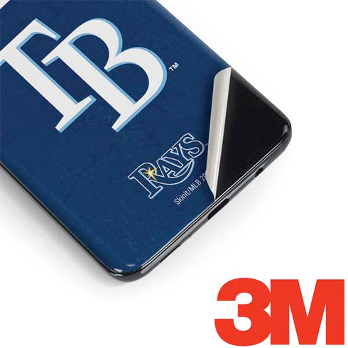 MLB Tampa Bay Rays - Solid Distressed Galaxy S9 Plus Skin