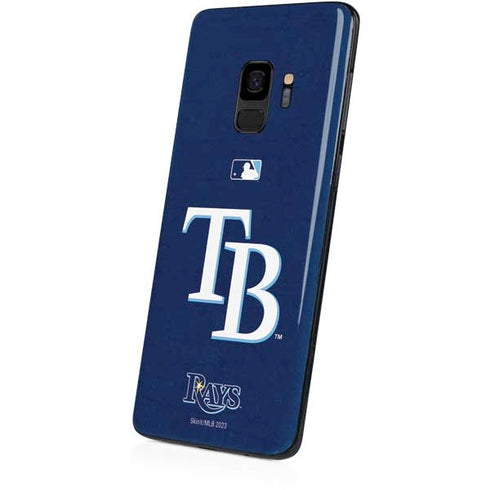 MLB Tampa Bay Rays - Solid Distressed Galaxy S9 Skin