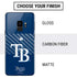 MLB Tampa Bay Rays - Solid Distressed Galaxy S9 Skin