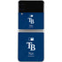 MLB Tampa Bay Rays - Solid Distressed Galaxy Z Flip3 5G Skin