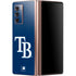 MLB Tampa Bay Rays - Solid Distressed Galaxy Z Fold2 5G Skin