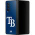MLB Tampa Bay Rays - Solid Distressed Galaxy Z Fold3 5G Skin