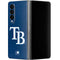 MLB Tampa Bay Rays - Solid Distressed Galaxy Z Fold4 5G Skin