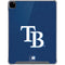 MLB Tampa Bay Rays - Solid Distressed iPad Pro 12.9in (2020) Clear Case