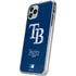 MLB Tampa Bay Rays - Solid Distressed iPhone 11 Pro Clear Case
