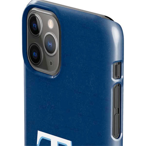 MLB Tampa Bay Rays - Solid Distressed iPhone 11 Pro Lite Case