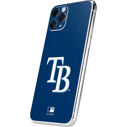 MLB Tampa Bay Rays - Solid Distressed iPhone 11 Pro Skin