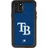 MLB Tampa Bay Rays - Solid Distressed iPhone 11 Pro Waterproof Case
