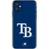 MLB Tampa Bay Rays - Solid Distressed iPhone 11 Skin