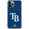 MLB Tampa Bay Rays - Solid Distressed iPhone 12 Pro Clear Case