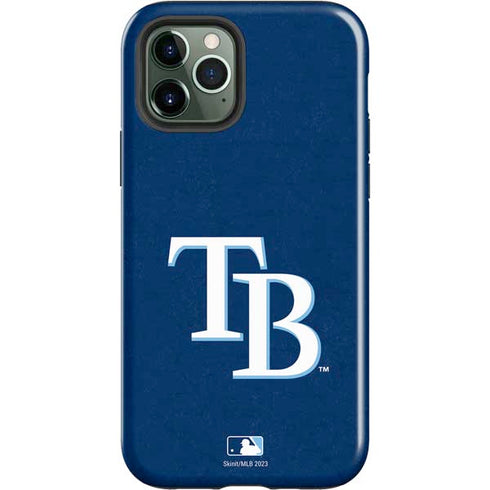 MLB Tampa Bay Rays - Solid Distressed iPhone 12 Pro Impact Case