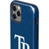 MLB Tampa Bay Rays - Solid Distressed iPhone 12 Pro Impact Case