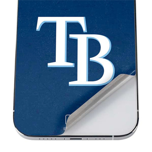 MLB Tampa Bay Rays - Solid Distressed iPhone 12 Pro Max Skin