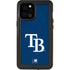 MLB Tampa Bay Rays - Solid Distressed iPhone 12 Pro Max Waterproof Case
