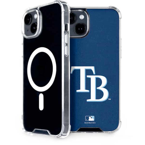 MLB Tampa Bay Rays - Solid Distressed iPhone 13 MagSafe Case