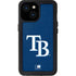 MLB Tampa Bay Rays - Solid Distressed iPhone 13 Mini Waterproof Case