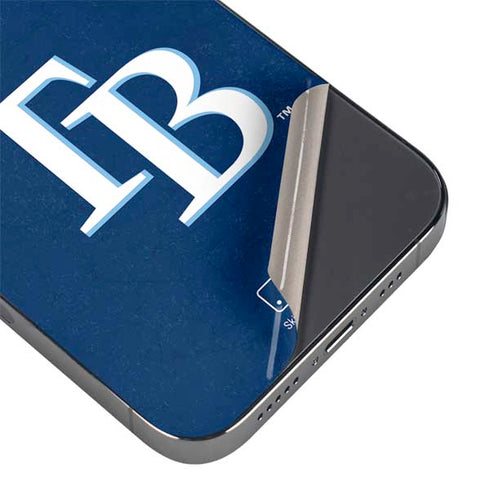 MLB Tampa Bay Rays - Solid Distressed iPhone 13 Pro Max Skin