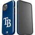 MLB Tampa Bay Rays - Solid Distressed iPhone 15 Impact Case
