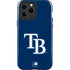 MLB Tampa Bay Rays - Solid Distressed iPhone 15 Pro Max Impact Case