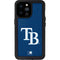MLB Tampa Bay Rays - Solid Distressed iPhone 14 Pro Max Waterproof Case