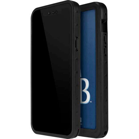 MLB Tampa Bay Rays - Solid Distressed iPhone 14 Pro Max Waterproof Case